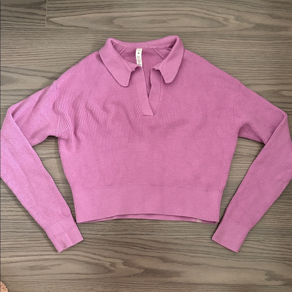 lululemon Collared Merino Wool-Blend Sweater
